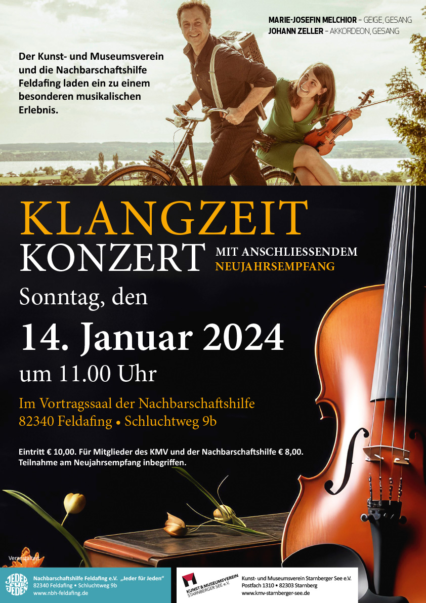 Read more about the article KlangZeit <br /> Konzert mit anschließendem Neujahrsempfang